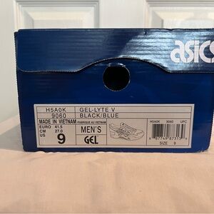 ASICS Gel-Lyte V. M SZ 9. Black / Blue